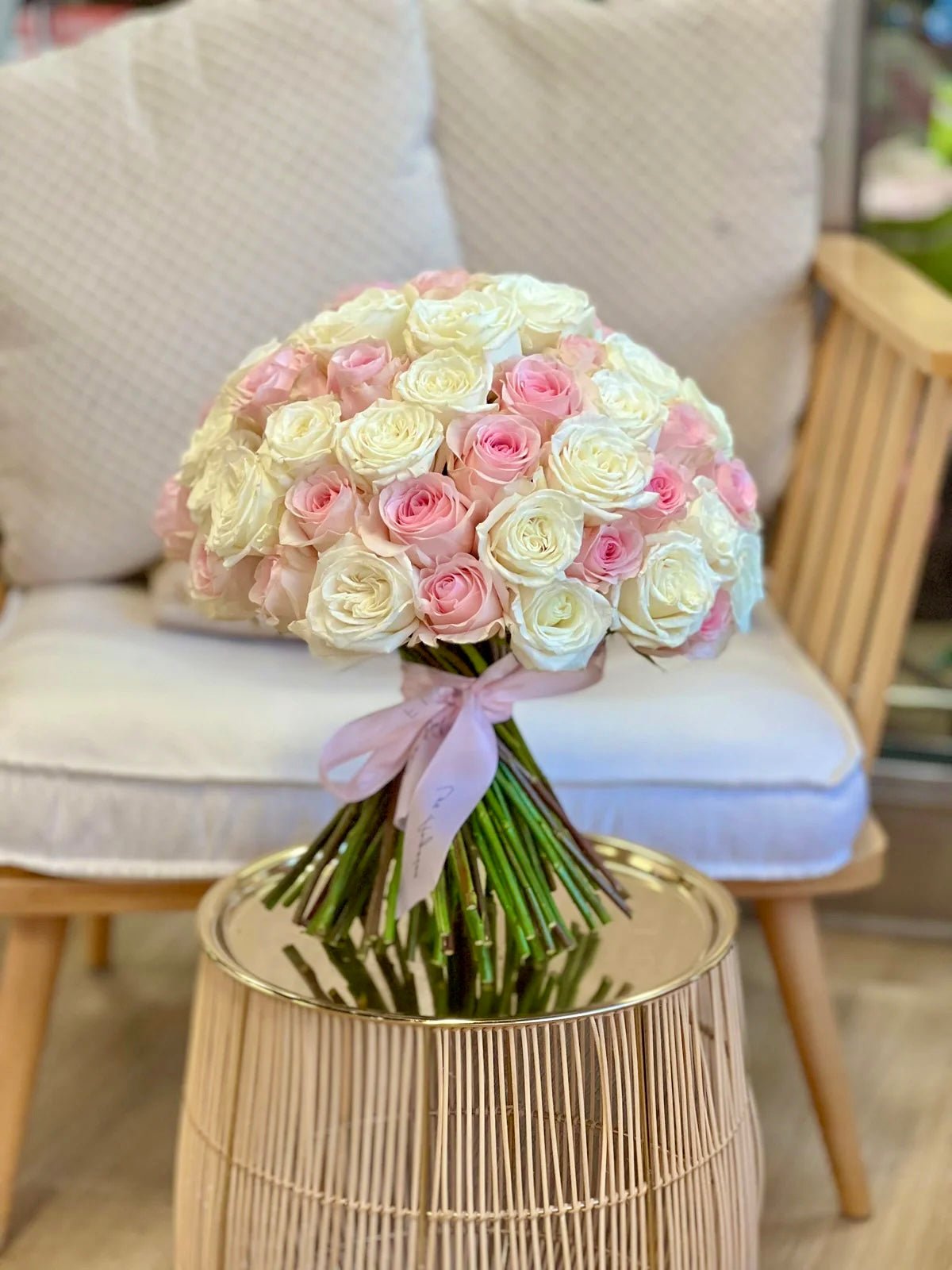 Multi color rose bouquet