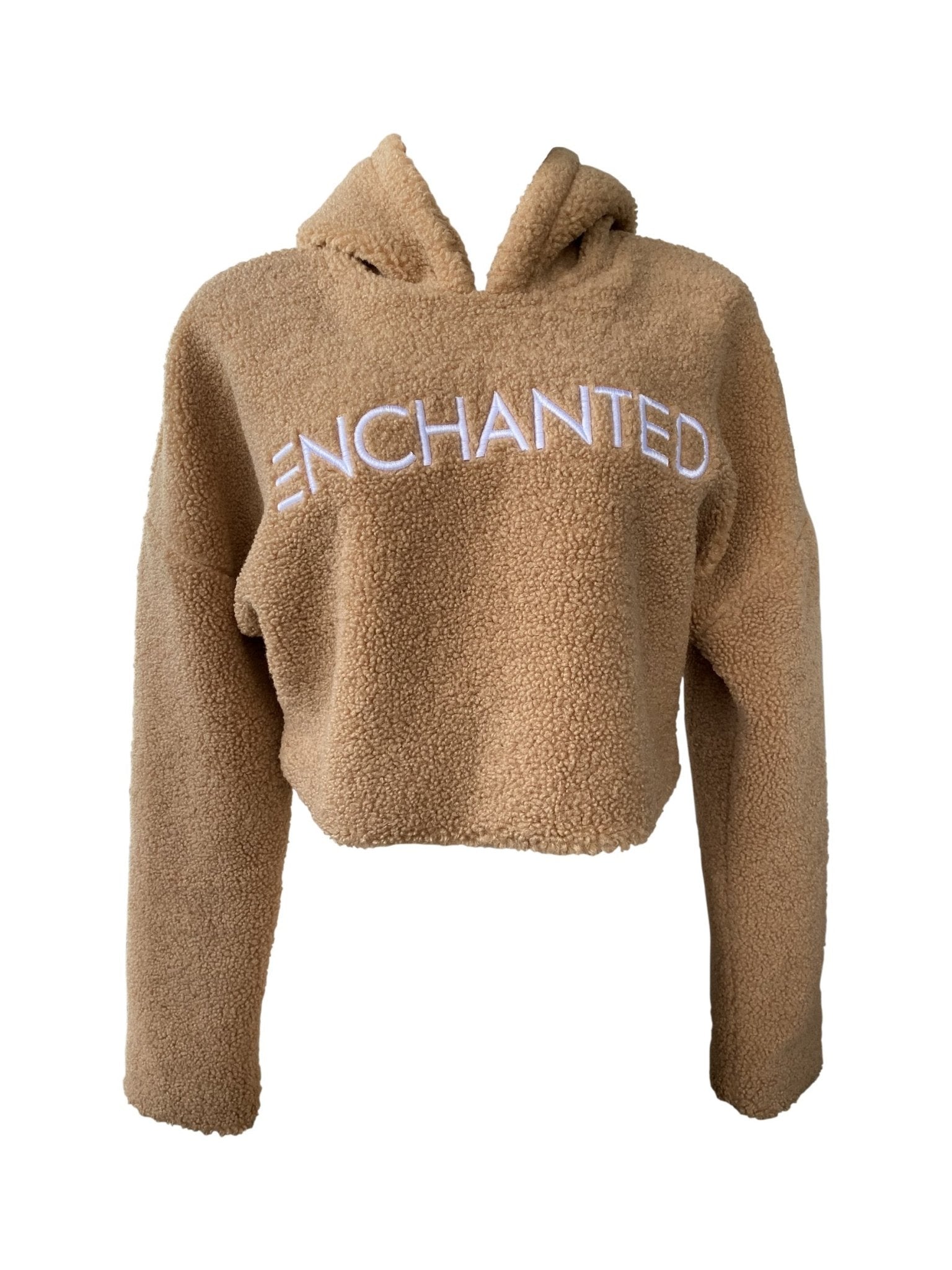 Enchanted Teddy Crop Hoodie