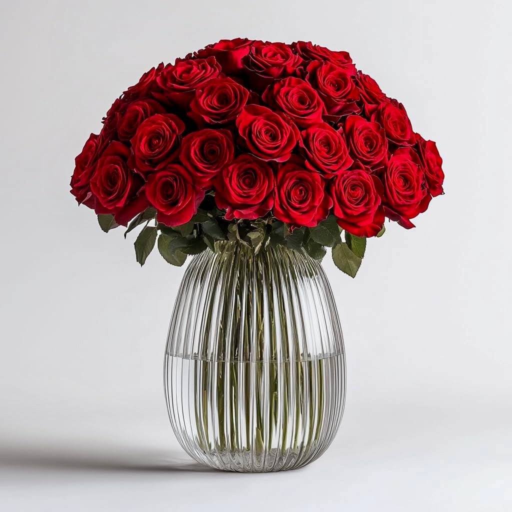 Long Stem Red Rose