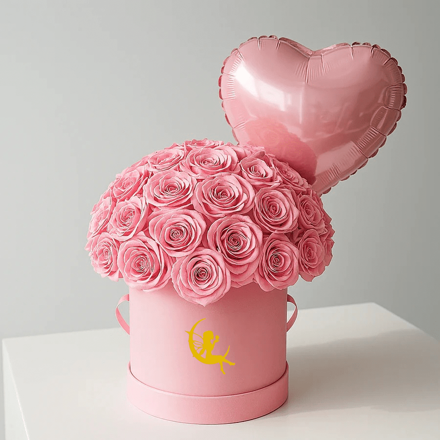 Rose Quartz heart box