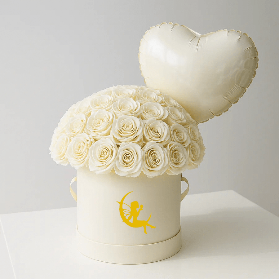 Ivory Heart Box