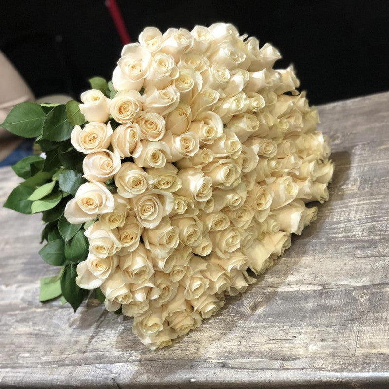 200 ROSES WRAPPED – Enchanted Blooms ATL