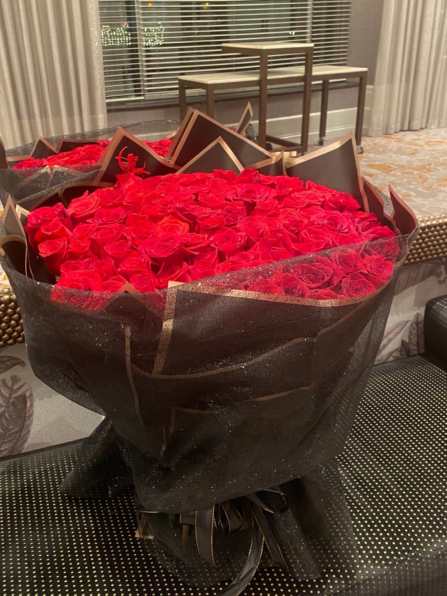 150 ROSES WRAPPED – Enchanted Blooms ATL
