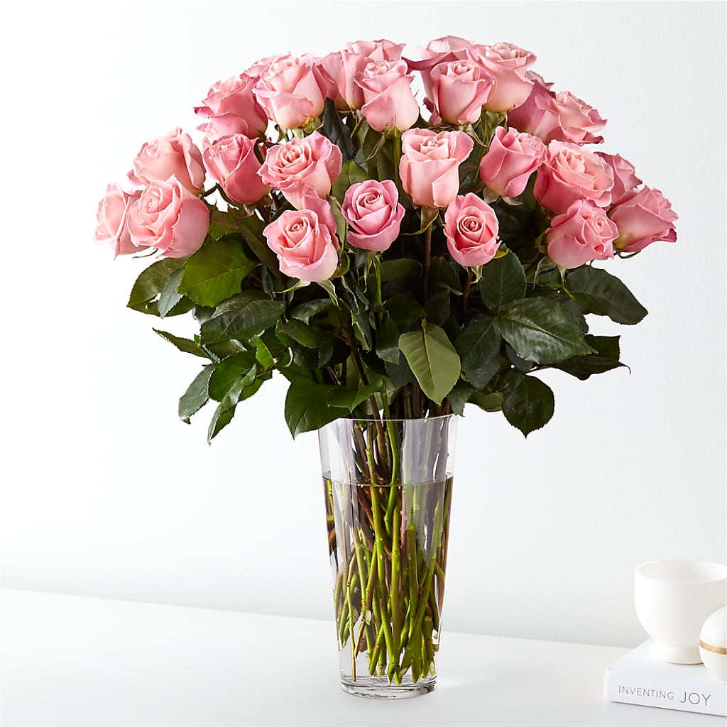 Long Stem Pink Rose – Enchanted Blooms ATL